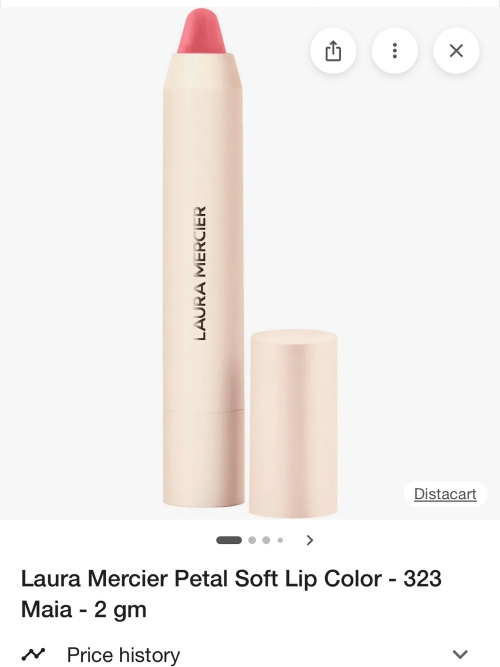 laura mercier Petal Soft Lip Color - Soft Rose Pink